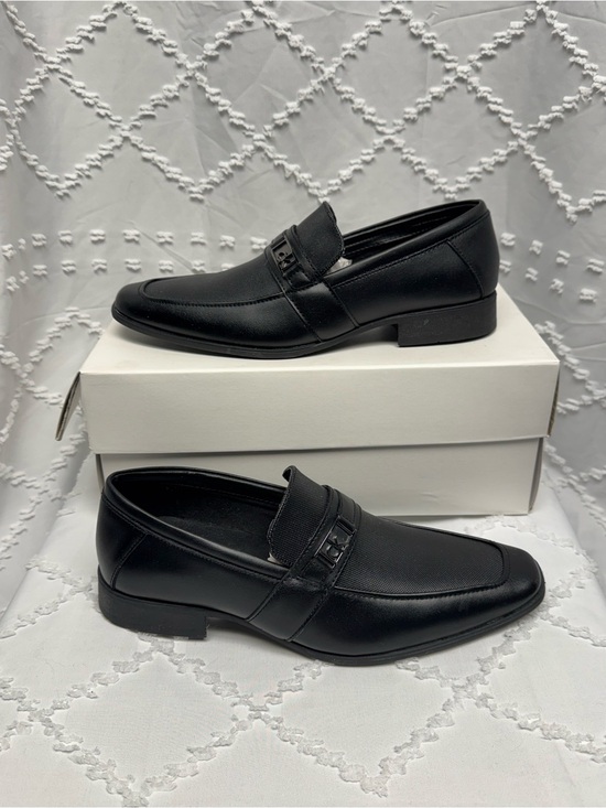 Calvin Klein Other - Calvin Klein Men's Jameson Slip-on Dress Shoes - Black Leather Loafers
